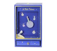 Trousselier - Boîte à musique traditionnelle Dancing Le Petit Prince - Nocturne de Chopin - Bleu