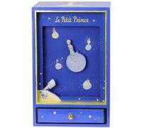 TROUSSELIER Boite musicale animée Le petit Prince - Bleu - 20.5 x 13 x 7 cm BLEU G