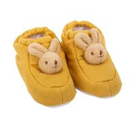 Trousselier - Chaussons pour bébé - Lapin - 0 à 2 ans - Tissus en Coton Bio - Idéal Cadeau de Naissance - Lavable en Machine