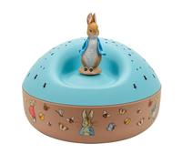 Trousselier - Veilleuse - Projecteur d Etoiles Musical Peter Rabbit 12 Cm - piles incluses