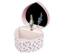 TROUSSELIER - Pierre Lapin - Peter Rabbit. - Boîte à Bijoux Musicale - Idéal Cadeau Jeune Fille - Musique Roméo & Juliette - Colori Rose