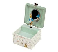 TROUSSELIER - Pierre Lapin - Peter Rabbit. - Boîte à Trésors & Bijoux Musicale - Idéal Cadeau Enfant - Musique Lullaby de Mozart - Colori Vert