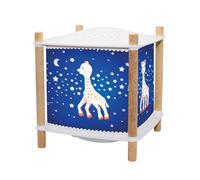 LANTERNE 2.0 SOPHIE LA GIRAFE-Veilleuse Lanterne LED Connectée avec projection d'étoiles H18.5cm Bleu