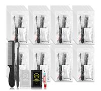 Trousses de toilette jetables de voyage pour soins sans domicile - Fournitures de toilette en vrac - Essentiels pour femmes et hommes - Hôtel caritatif, camping, voyage, appartement 5 en 1 (lot de 40)