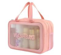 Trousses de toilette Trousse de maquillage avec séparation humide et sèche, trousse de toilette portable, essentiels de voyage, sac de rangement de grande capacité, essentiels de fitness et de natatio