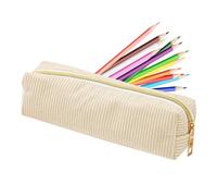 Trousses Scolaire - Trousse À Crayons Esthétique | Pochette De Bureau Uni en Corde du Roy pour Élèves Stylos Gomme Règle Marqueur Carnet