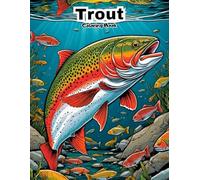 Trout Fish Fun! A Kids' Coloring Book with Simple & Sweet Designs!