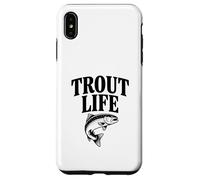 Trout Life Fishing Adventure Lover for Pêcheurs Coque pour iPhone XS Max