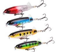 Trout Lure,Floating Swimmers,Fishing Hooks,Hard Treble Hooks,Realistic 3d Eyes,Artificial Baits Fishing Accessories Rotating Hook For Freshwater Saltwater
