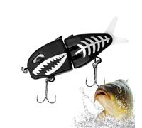 Trout Lures, Glide Baits, 1pcs Saltwater Fishing Lures, Realistic Bass Fishing Lure, Freshwater Swimbait for Bass