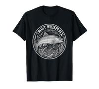 Trout Whisperer Funny Fly Fishing River Pêcheur T-Shirt