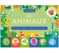 Trouve et découvre - animaux - livre d'éveil interactif - avec des fenêtres et des volets à soulever