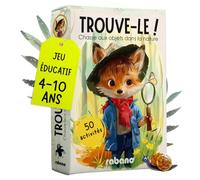 Trouve-Le! Plein air | 50 Cartes pour Enfants | Chasse au trésor et découverte de la Nature | Jeu éducatif et Cadeau pour Filles et garçons | Jeux à partir de 4, 5, 6, 7, 8 Ans (dans la Nature)