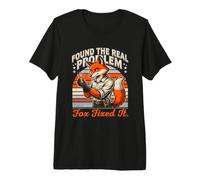 Trouvé Le Vrai problème Fox l'a résolu T-Shirt Haut de Gamme