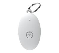 Trouver des clés perdues: blanc, localisateur d'étiquettes anti-perte, dispositif de sans fil, outil de d'objets avec alarme bidirectionnelle, portée de 100 pieds, pu