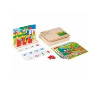 Trouver et compter jusqu'à 20 - jeu Montessori