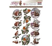 trouver Il Trading Sb10114 Amy Motif Punch-Out Sheet, Multicolore
