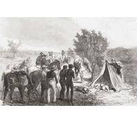 Trouver les restes des explorateurs perdus James Harding Frederick Panter et William Goldwyer près de Lagrange Bay nord-ouest de l'Australie en 1864. Les trois hommes avaient été clubbed et lancés à