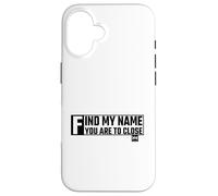 Trouver mon nom Coque pour iPhone 16