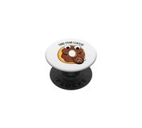 Trouver Votre Centre Jeu de Mots drôle en Forme de Donut PopSockets PopGrip Adhésif