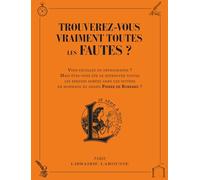 Trouverez-vous vraiment toutes les fautes ? - Jacques Henri Rousseau - Larousse - broché - Livre-jeu