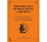 Trouverez-vous vraiment toutes les fautes ? - Jacques Henri Rousseau - Larousse - broché - Livre-jeu