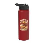 Trouvez de la joie dans le voyage en camping Stainless Steel Insulated Water Bottle