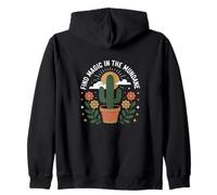Trouvez la Magie dans l'œuvre d'art du Cactus banal Sweat à Capuche