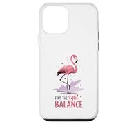 Trouvez Le Bon équilibre Flamingo Yoga Mindfulness Coque pour iPhone 12 Mini