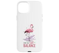 Trouvez Le Bon équilibre Flamingo Yoga Mindfulness Coque pour iPhone 15 Plus