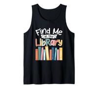 Trouvez-Moi chez The Library Book Lover Débardeur