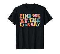 Trouvez-Moi chez The Library Book Lover T-Shirt