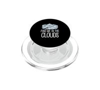 Trouvez-Moi dans Les Nuages : Une Observation Amusante des Nuages pour Les néphophiles PopSockets PopGrip pour MagSafe