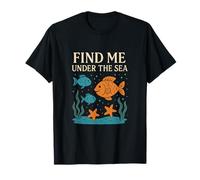 Trouvez-Moi sous la mer, l'océan, la Plage, Le Design Summer Vibes T-Shirt