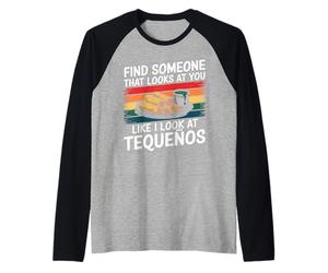 Trouvez Quelqu'un Qui Vous Regarde comme si Je Regarde Tequeños Manche Raglan