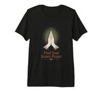 Trouvez Vos Mains de Paix intérieure dans la prière T-Shirt Haut de Gamme
