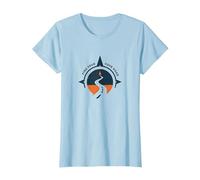 Trouvez Votre Aventure de Voyage inspirante sur la Route T-Shirt, Femme, Bleu Céleste, 3XL