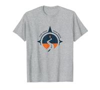 Trouvez Votre Aventure de Voyage inspirante sur la Route T-Shirt, Homme, Gris Chiné, L