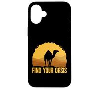 Trouvez Votre Chameau Oasis Coque pour iPhone 16 Plus