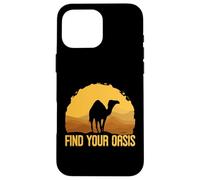 Trouvez Votre Chameau Oasis Coque pour iPhone 16 Pro Max