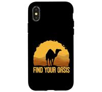 Trouvez Votre Chameau Oasis Coque pour iPhone X/XS