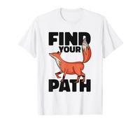 Trouvez Votre Chemin Caninae Red Fox Canidae Fox Lover Fox Fox T-Shirt Graphique avec Valeur