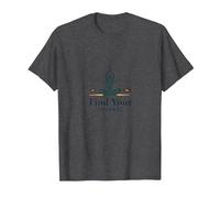 Trouvez Votre équilibre : Yoga and Justice Harmony Logo T-Shirt, Homme, Chiné Foncé, L