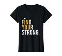 Trouvez Votre Force en Vous Typographie de résilience inspirante T-Shirt Graphique avec Valeur