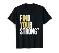 Trouvez Votre Force intérieure Forte et Minimaliste T-Shirt Graphique avec Valeur