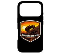 Trouvez Votre Propre Chemin 4x4 propriétaire de véhicule Tout-Terrain Club Offroad Coque pour iPhone 17 Pro