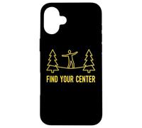 Trouvez Votre Slacklining Center Balance Focus Coque pour iPhone 16 Plus