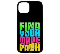 Trouvez Votre véritable Chemin - Motivation, redémarrage Coque pour iPhone 15 Plus