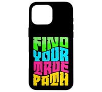 Trouvez Votre véritable Chemin - Motivation, redémarrage Coque pour iPhone 16 Pro Max