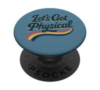 Trouvons Un entraîneur de Fitness Physical Gym PopSockets PopGrip Adhésif